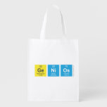 genios  Reusable Bag Reusable Grocery Bags
