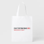 Chatterton Road  Reusable Bag Reusable Grocery Bags
