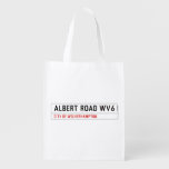 Albert Road  Reusable Bag Reusable Grocery Bags
