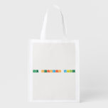 the periodic table  Reusable Bag Reusable Grocery Bags
