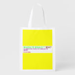 MAXSALTO MIGAL®™  Reusable Bag Reusable Grocery Bags