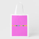 O olho das pessoas  Reusable Bag Reusable Grocery Bags