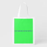 keep calm and just be yourself  Reusable Bag Reusable Grocery Bags
