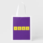 John  Reusable Bag Reusable Grocery Bags