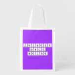 Periodic
 Table
 Writer  Reusable Bag Reusable Grocery Bags