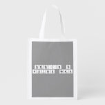 También te
 quiero Noah  Reusable Bag Reusable Grocery Bags