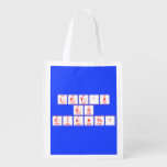 Let's
 Go
 Giants!  Reusable Bag Reusable Grocery Bags