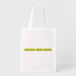 Happy New Year  Reusable Bag Reusable Grocery Bags