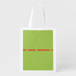 All About Elements !  Reusable Bag Reusable Grocery Bags