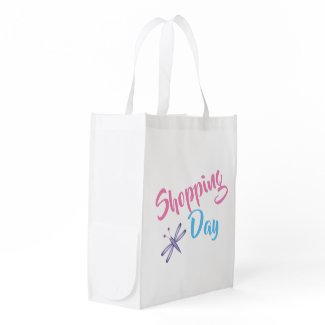 Reusable Bag - Shopping Day - Personalized