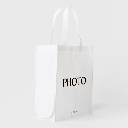 Reusable Bag with Black text Photo