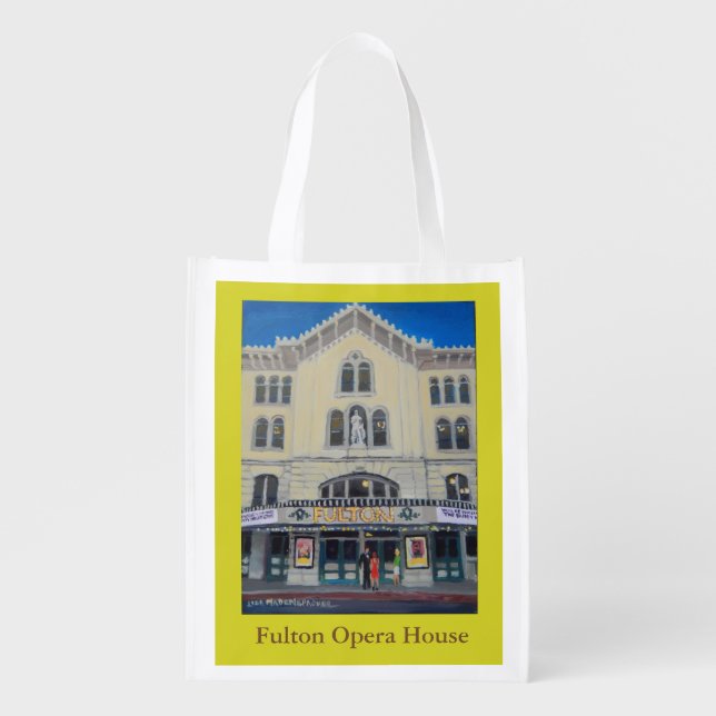 Reusable bag with Fulton Opera House (Front)