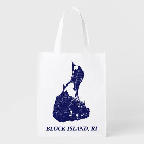 Reusable Block Island tote bag