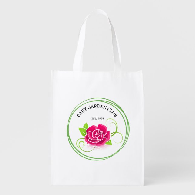 Reusable Club Grocery Bag! Grocery Bag (Front)
