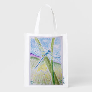 Reusable Dragonfly Grocery Bag