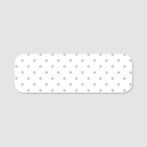 Reusable Dry Erase Event Name Tag