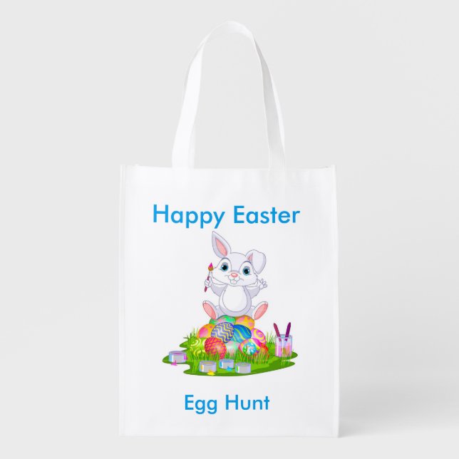 Reusable Easter Egg Hunting Bag (Front)