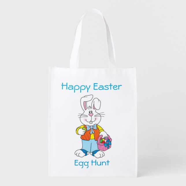 Reusable Easter Egg Hunting Bag (Front)