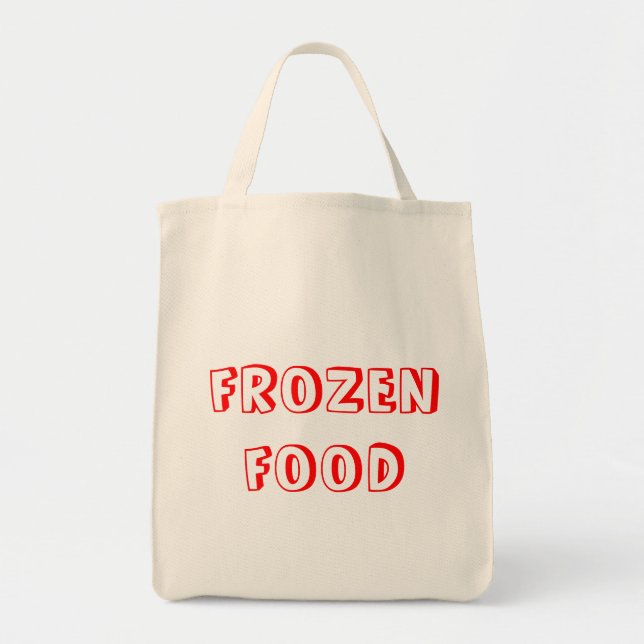 Reusable frozen food bag (Front)