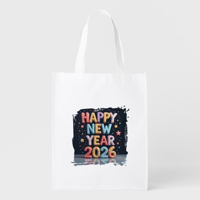 Reusable Grocery Bag (Front)