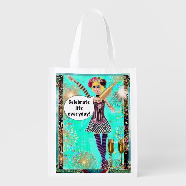 Reusable grocery bag (Front)