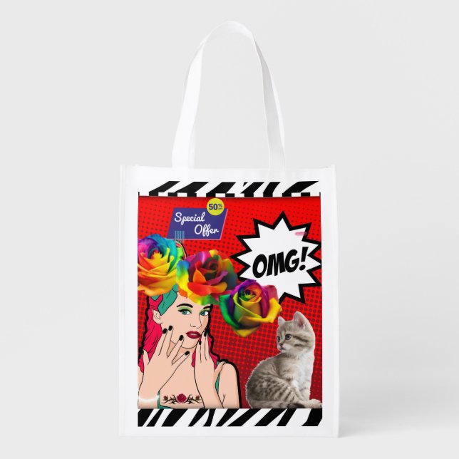 Reusable grocery bag (Front)