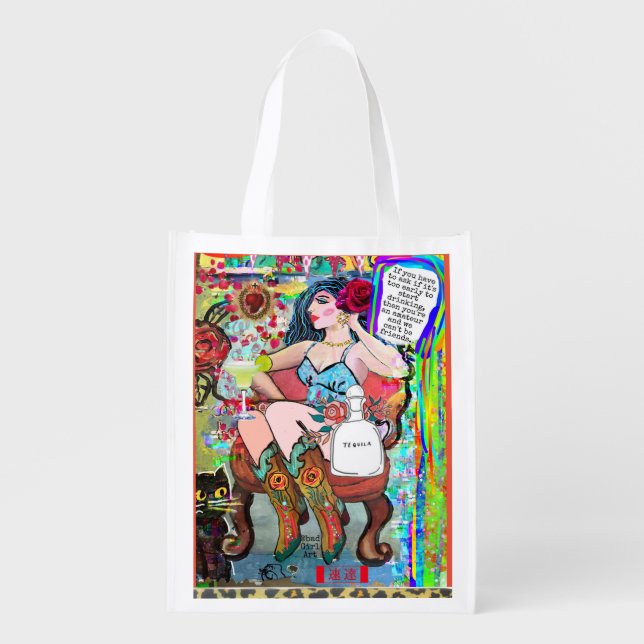 Reusable grocery bag (Front)