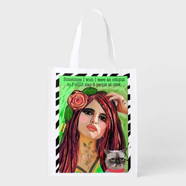 Reusable grocery bag (Front)