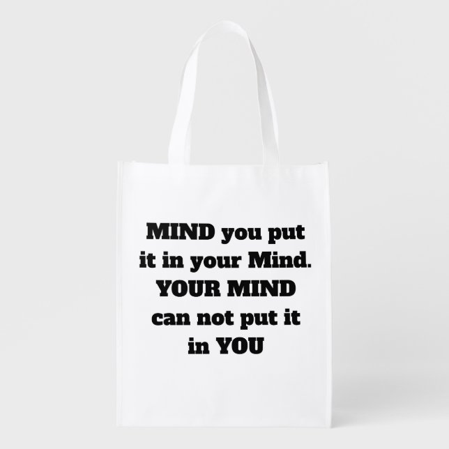 Reusable Grocery Bag (Front)