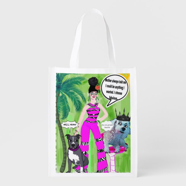 Reusable grocery bag (Front)