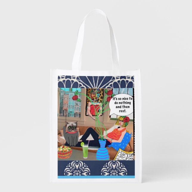 Reusable grocery bag (Front)