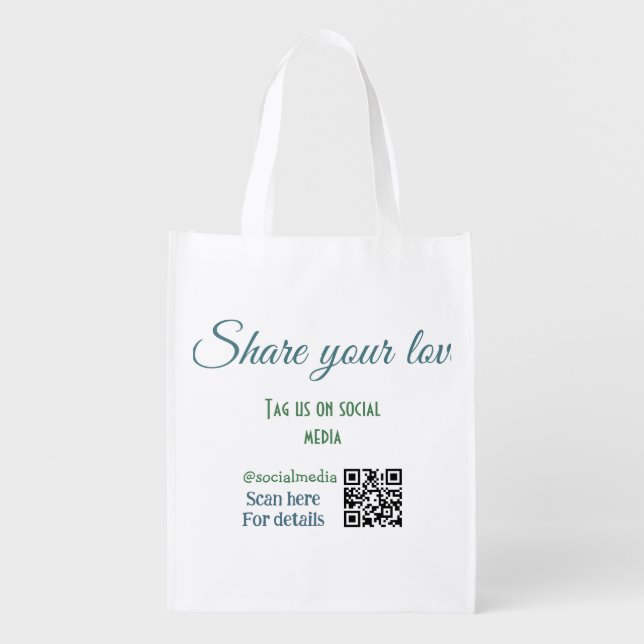 Reusable Grocery Bag (Front)
