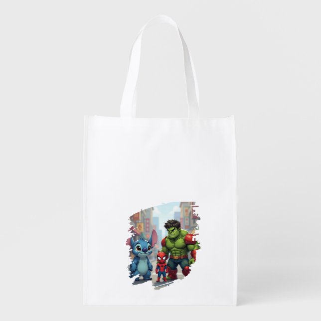 Reusable Grocery Bag (Front)