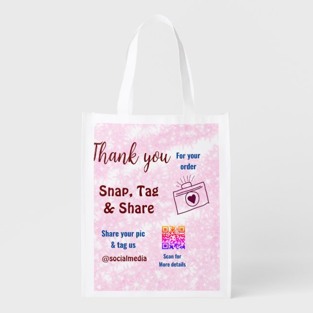 Reusable Grocery Bag (Front)