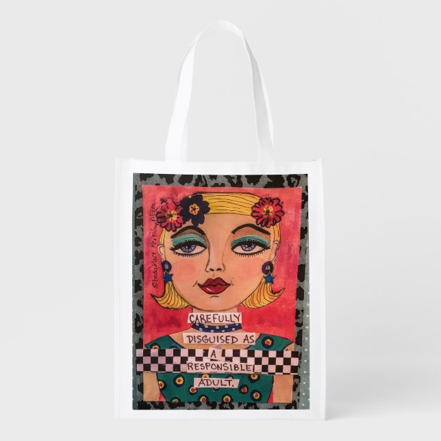 Reusable grocery bag (Front)
