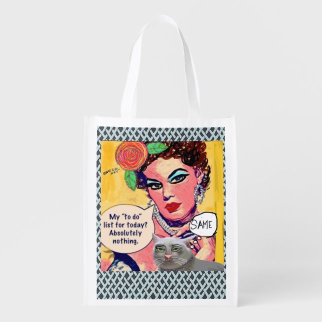 Reusable grocery bag (Front)