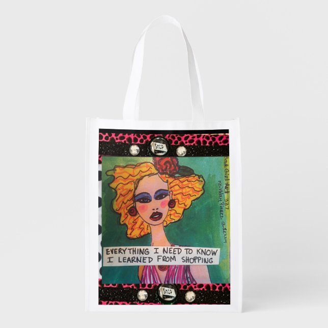 Reusable grocery bag (Front)