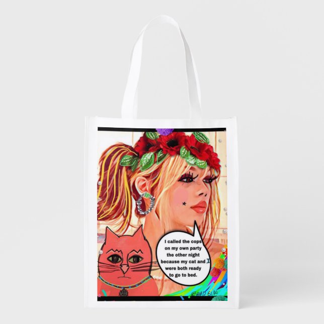 Reusable grocery bag (Front)