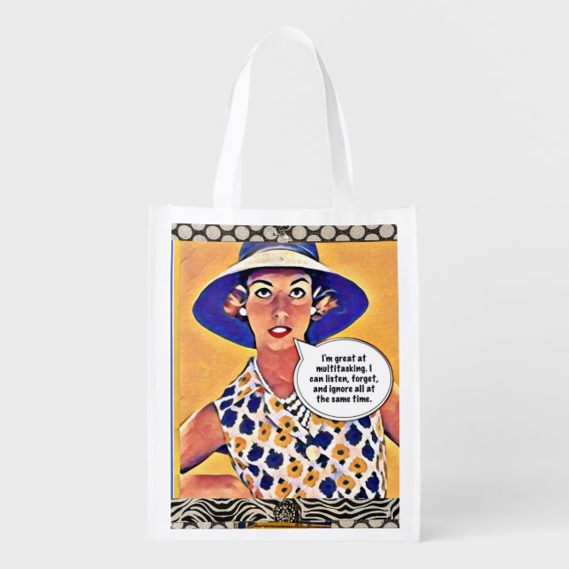 Reusable Grocery Bag (Front)