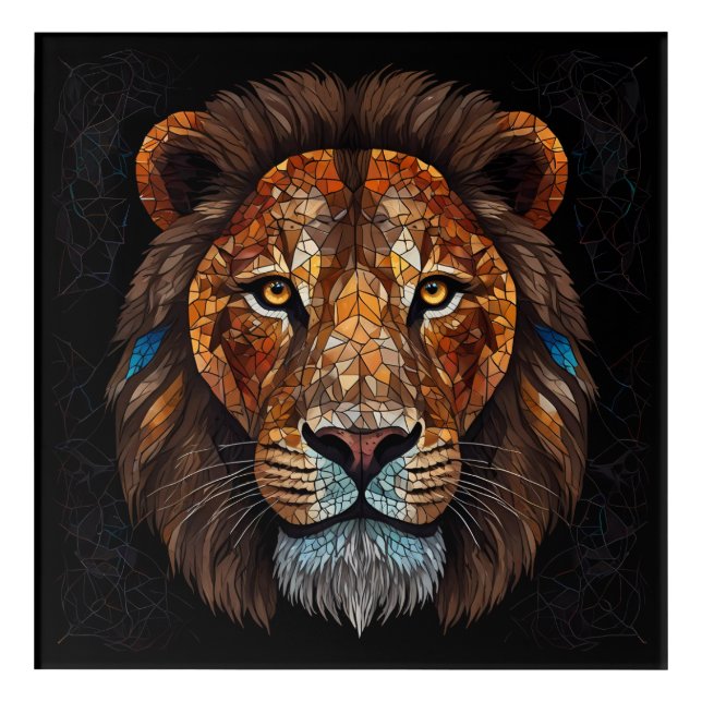 Reusable Grocery Bag Acrylic Print (Front)