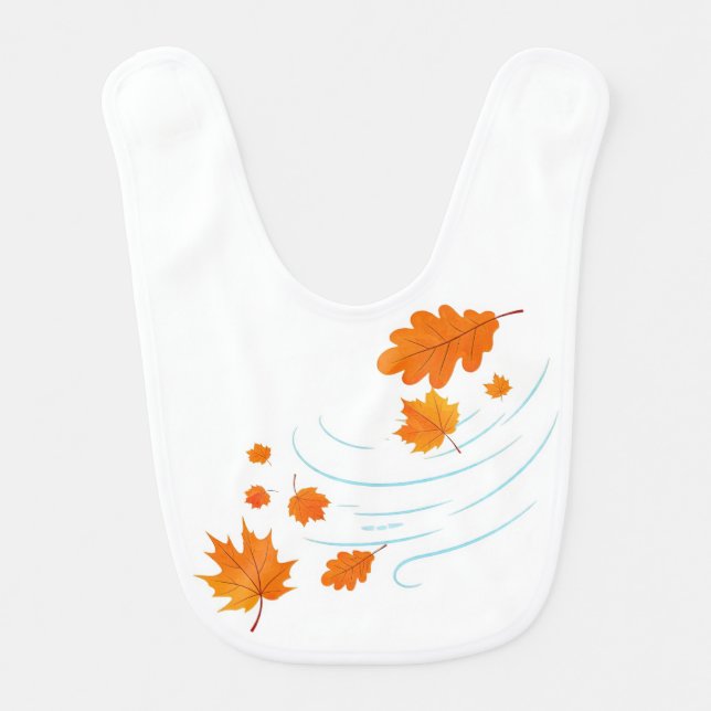 Reusable Grocery Bag Baby Bib (Front)