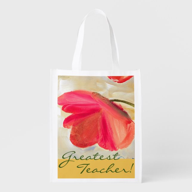 Reusable Grocery Bag: Custom Greatest Grocery Bag (Front)