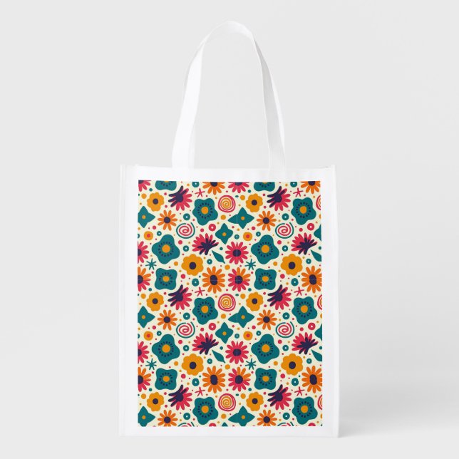 Reusable Grocery Bag – Durable & Eco-Friendly (Front)