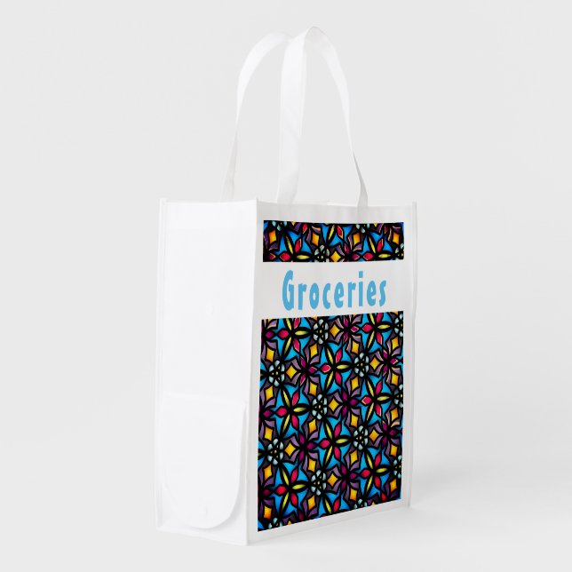 Reusable Grocery Bag - Foldable! (Front Side)