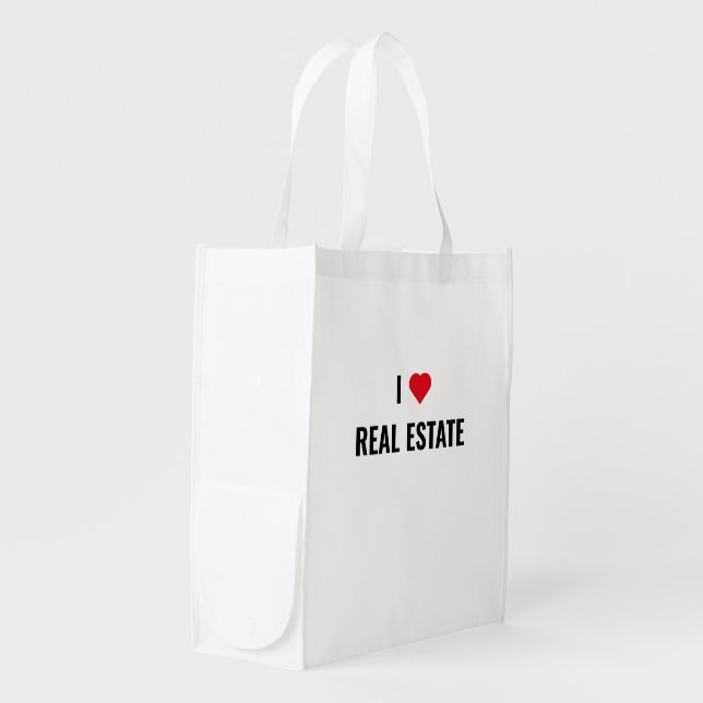 Reusable Grocery Bag for Realtors (Front Side)