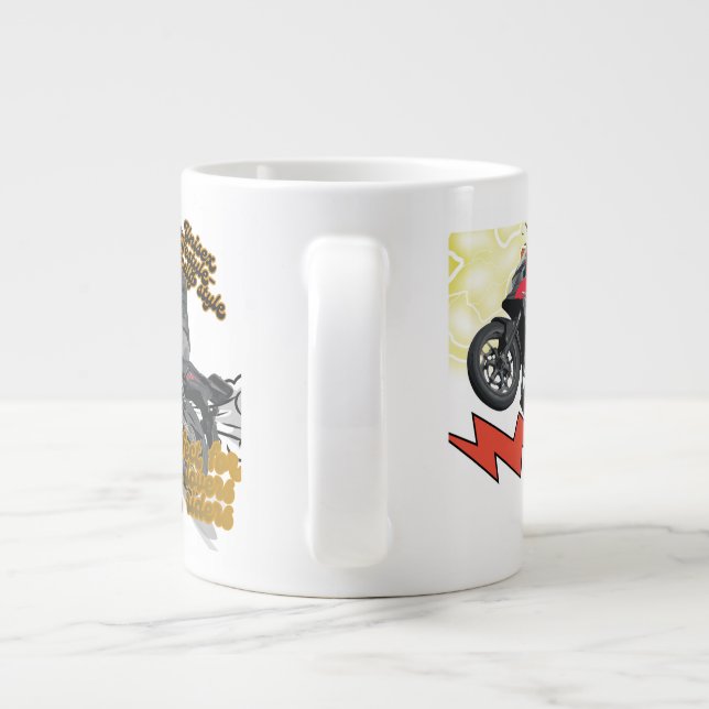 Reusable Grocery Bag Giant Coffee Mug (Back)