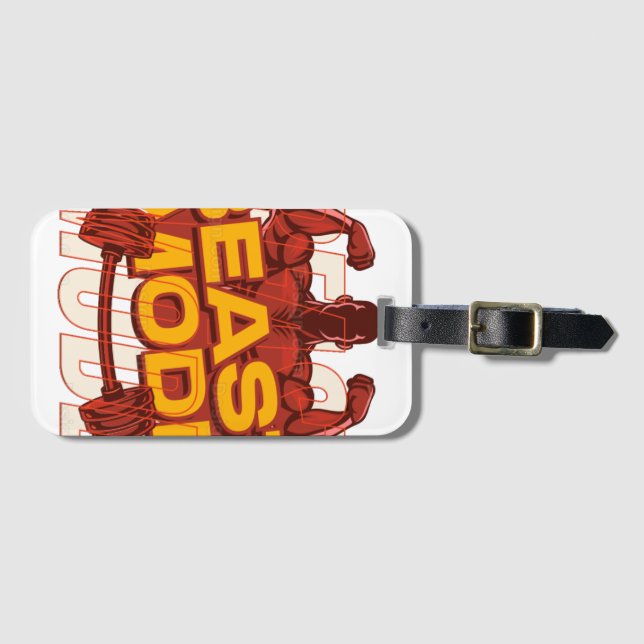 Reusable Grocery Bag Luggage Tag (Front Horizontal)