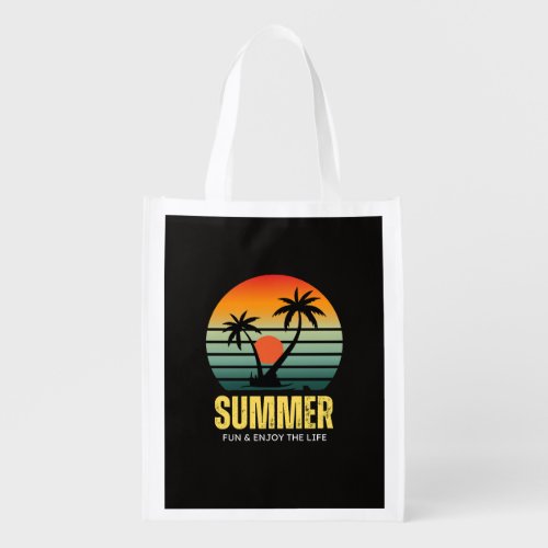 Reusable Grocery bag of summer