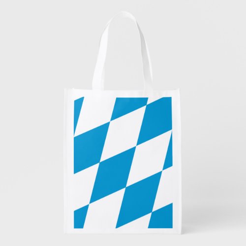 Reusable grocery bag with Flag of Bavaria