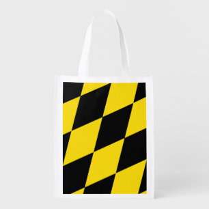 Reusable grocery bag with Flag of Munich